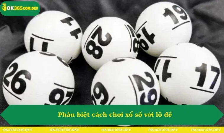 Phân biệt cách chơi xổ số với lô đề